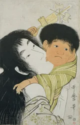 Yama-Uba et Kintoki